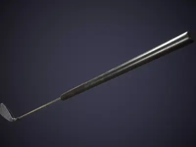 Classic Golf Club Low-poly 3D model