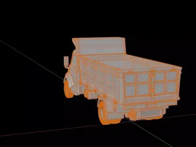 Mercedes Benz L1413 3D model