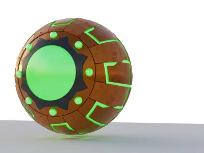 green goblin bomb 3D model