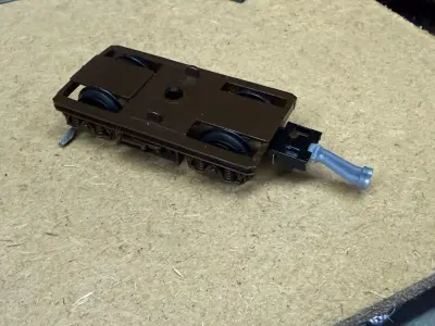 OO HO Magnetic Pipe Couplings for Airfix Models 3D print model