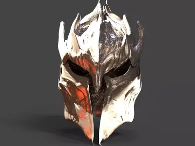 Hell Knight Angel Helmet 2  3D model