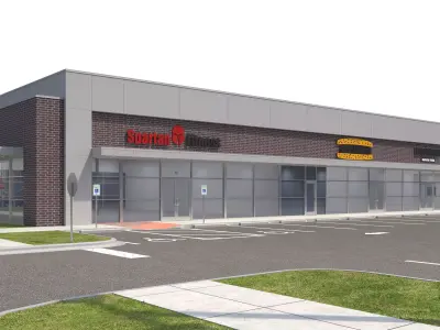 Retail-186 Retail Store 3D model