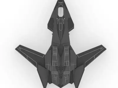 F-37 Talon 3D print model purchase
