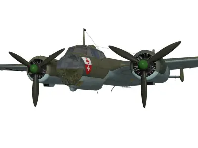 Dornier Do17 Z-3 3D model