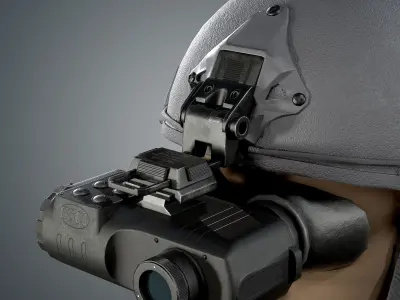 TIG-7 Thermal goggles Low-poly 3D model