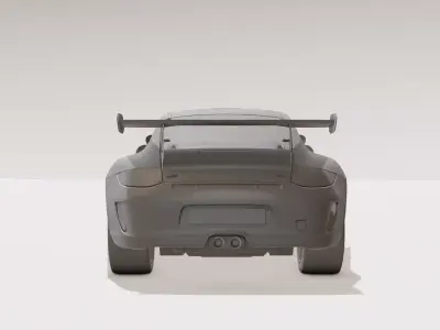 Zoomy Speedster Cute Cartoon 3D Printable Toy Car 3D print model