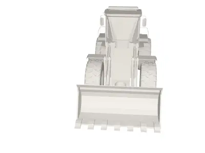 Backhole Tractor  3D model