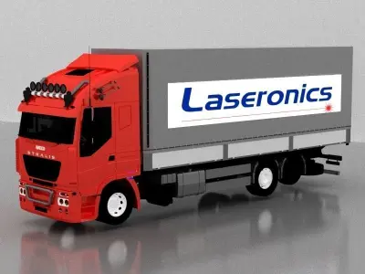 shipping Truck  3D model