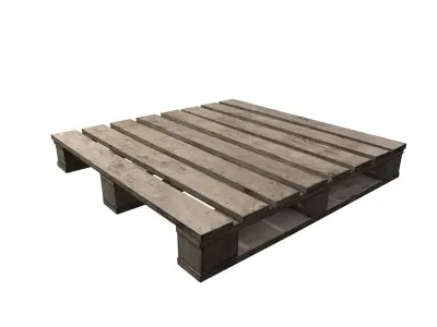 pallet Low-poly 3D model
