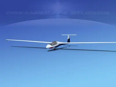Centrair C-101 Pegase V07 Low-poly 3D model