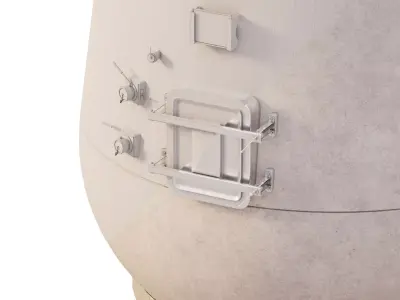 Wine Tanks in two sizes  3D model