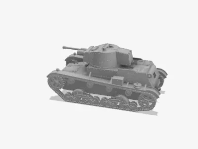 PZI 7TP - 1-100 scale 3D print model