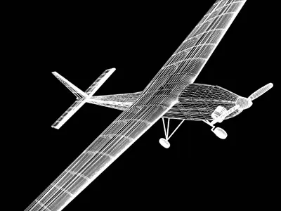 RC Airplane 3D model