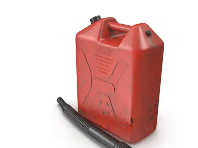 Gasoline Tank Collection 3D Model Pack