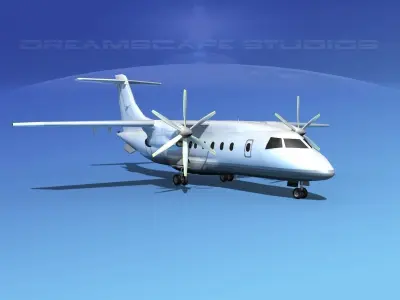 Dornier Do-328-130 Corporate 4 3D model