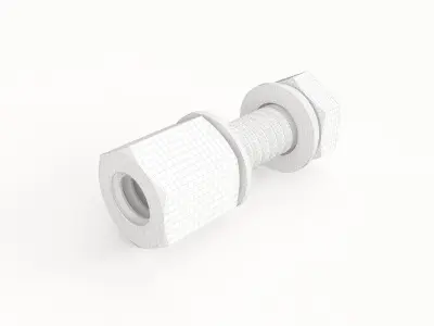 Screw 02 3D model