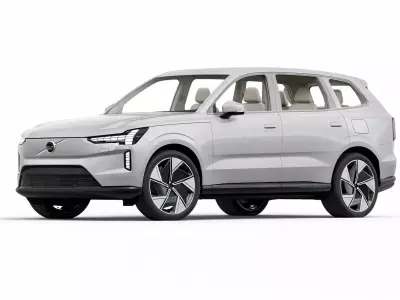 Volvo EX90 2026 Premium Electric SUV with Advanced Design 3D model