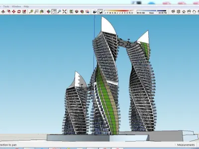 Sketchup Tower B7 Free 3D model