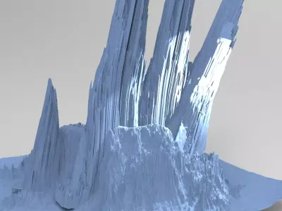 Devil Claw Mountain  3D model