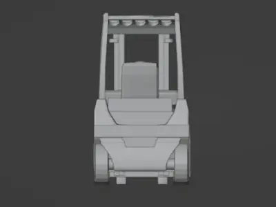Forklift Free 3D model purchase