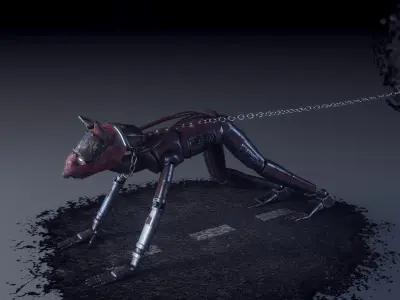 Suitable for a games 3D model