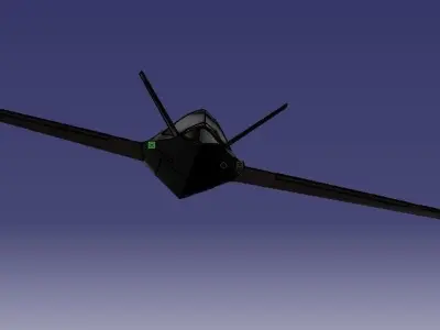 ucav x-1 3D model