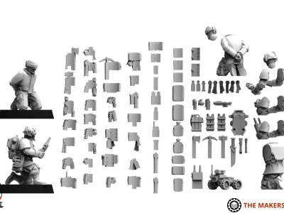 Universal Guard - Bits Pack 3D print model