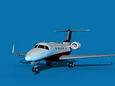 Embraer Praetor 500 V03 3D model