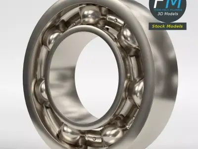 Ball bearing 3D model buy