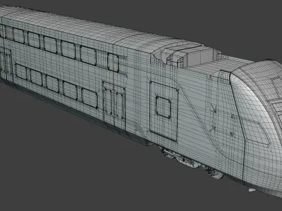 Trains USA and Canada 3D Model Pack