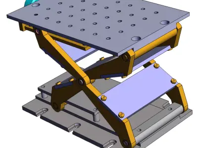Lifting Platform 3D model