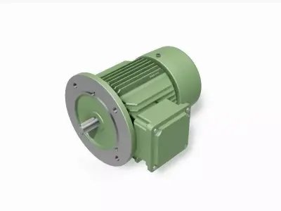 80 B35 Right IEC electric motor - 3D CAD model 3D model