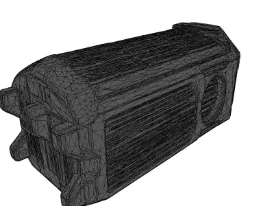 SciFi Industrial Power Core Generator 3D model