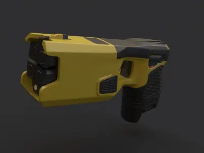 Taser 7 - game ready gun Low-poly 3D model