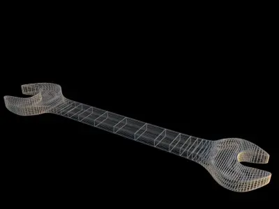 Chave de boca  3D model