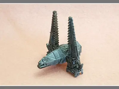 Space Crusader 3D model