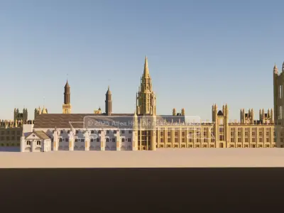 Palace of Westminster - does not include Big Ben 3D model