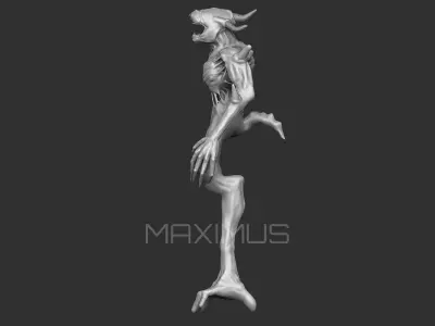 Alien Type X Free 3D model