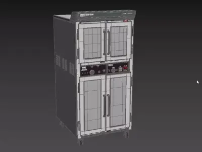 Doyon Jet Air Oven Proofer JAOP3 3D model