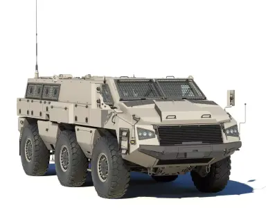 Mbombe 6 3D model