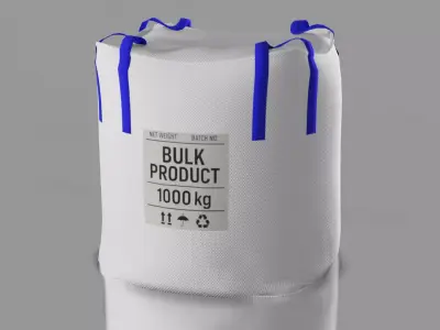 FIBC Bigbag 3D model