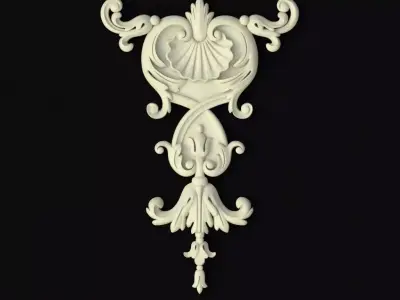 dekor ornate corbel 3D model