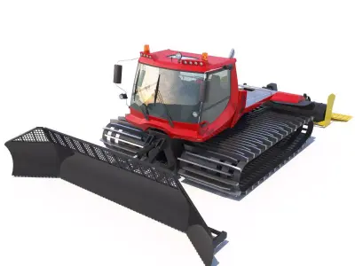 Snowcat PistenBully 600 3D model