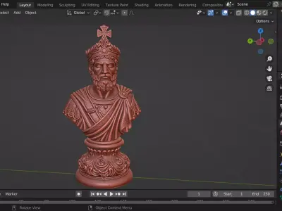 The Iron Sovereign 3D print model