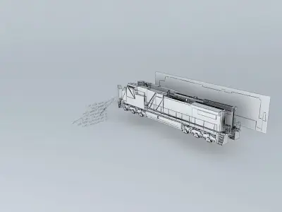 How to Make a Dash 9 Stage 4 Free 3D model