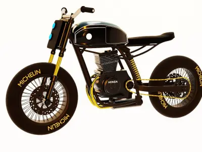 bike 3d 3D model
