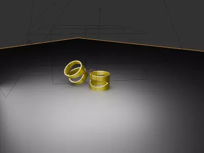Mechanical Curved Hole Free 3D model