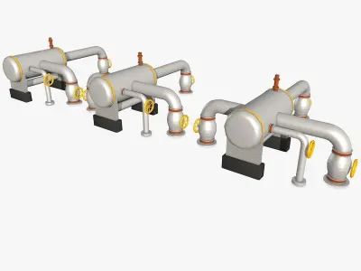 Industrial Storage Equipment 3D model