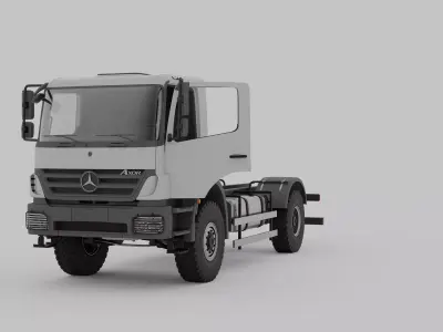 Mercedes Benz Axor Truck  3D model