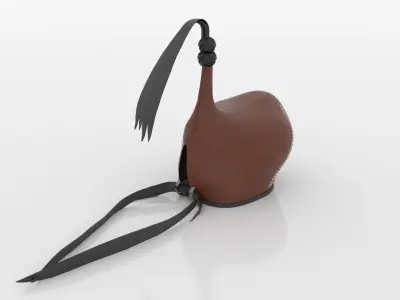 Indian style  FalconHood 3D model